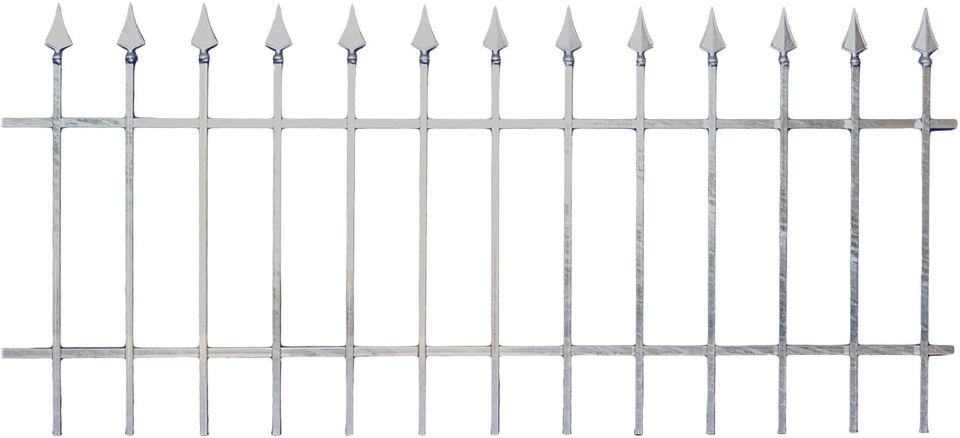Tecnomat PANNELLO DA RECINZIONE DRITTO ZINCATO 200x100 cm (LxH)