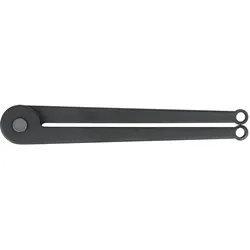 KS Tools Zweilochmutterndreher, verstellbar, 263 mm - 150.3206