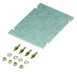 Weidmüller MP TBF 19/15 Montageplatte (L x B) 134 mm x 99 mm Stahlblech Silber 1 St. 9502720000