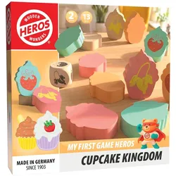 Heros Mein erstes Memo-Spiel - Cupcake Königreich 13 Teile (2 - 4 Spieler)