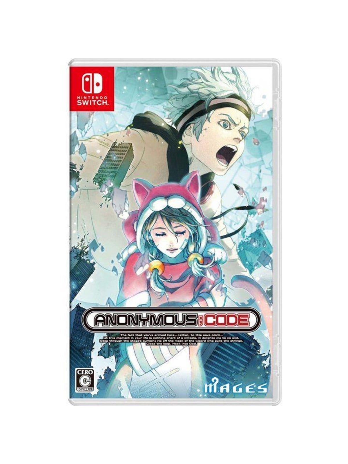 Anonymous,Code (SteelBook Edition) - Nintendo Switch - Visual Novel - PEGI Unknown