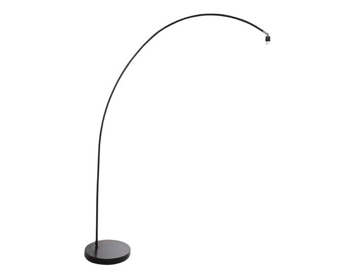 Stehlampe - schwarz - Solva - metall - einzelne leuchte - E27 - 3409ZW - Mexlite