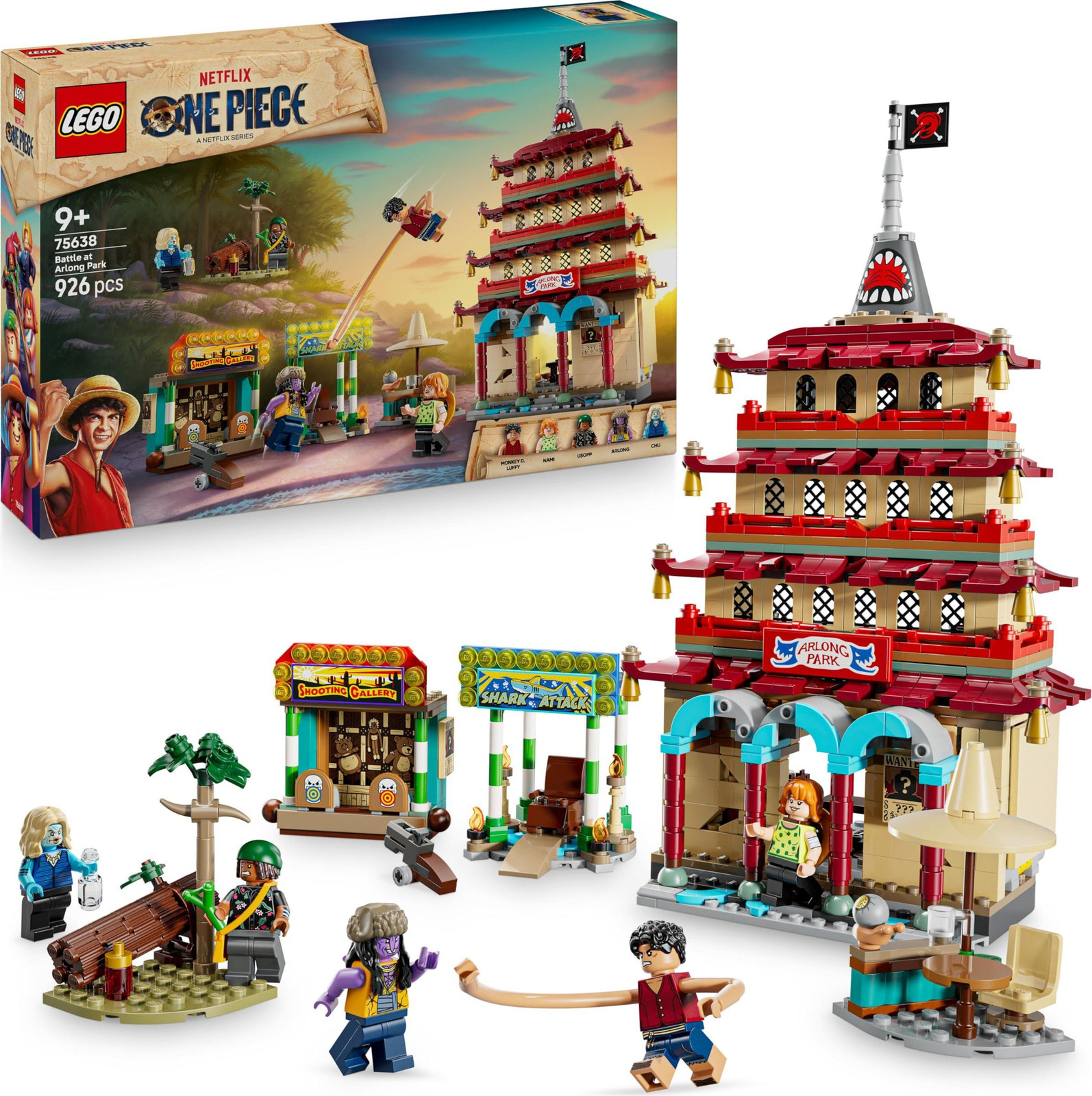 LEGO One Piece Slag in Arlong Park 75638