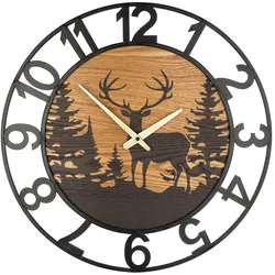 Casablanca by Gilde, Wanduhr, Wanduhr Waldesruh (52 cm)