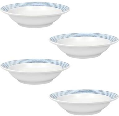 "Noritake Hammock Set of 4 Fruit Bowls, 5 1/2"", 5 oz."