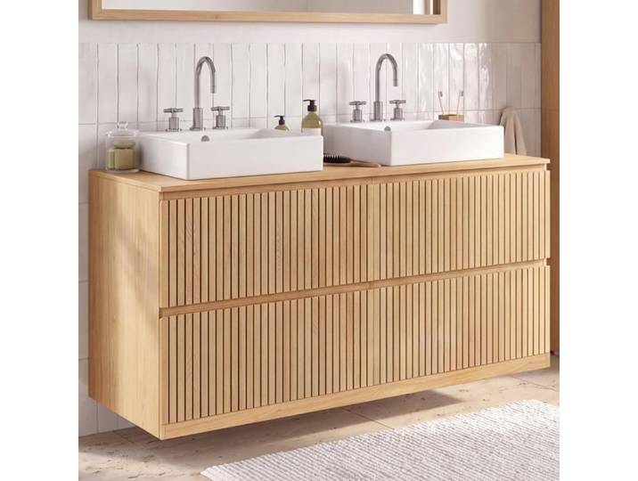 Meuble double vasque suspendu VICTOR