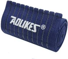 Inspire Curations AOLIKES Adjustable Wrist Wrap For Fitness Training And Everyday Wrist Support 1pcs Blue