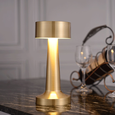 HomeDecorAndMore LLC High Quality Rechargeable LED Cordless Table Lamp With Wireless Design And Smart Features For Modern Living Gold