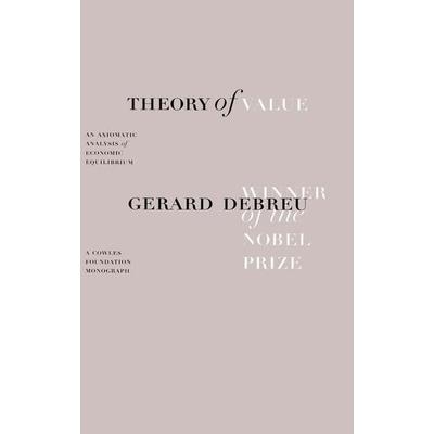 Theory of Value, Taschenbuch von Gerard Debreu, KNV Besorgung, 978-0-300-01559-1
