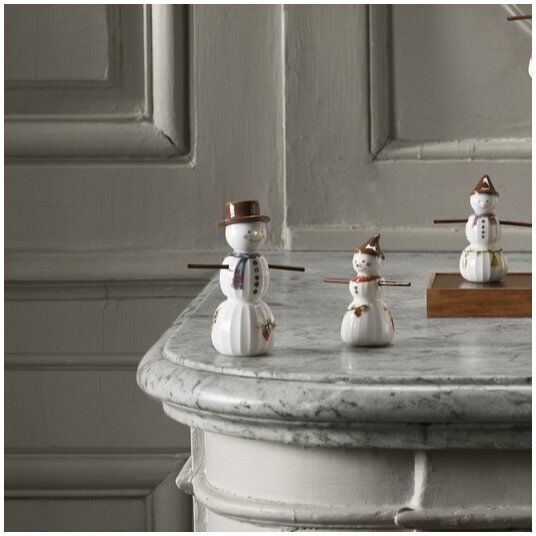 Kähler Hammershøi Christmas Snemand H11.5 Cm