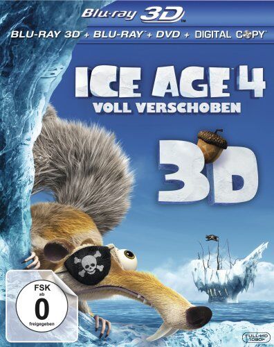 Jaume Balaguero - Ice Age 4 - Voll verschoben (+ Blu-ray + DVD + Digital Copy) [Blu-ray 3D] - Preis vom 11.10.2026 03:10:56 h