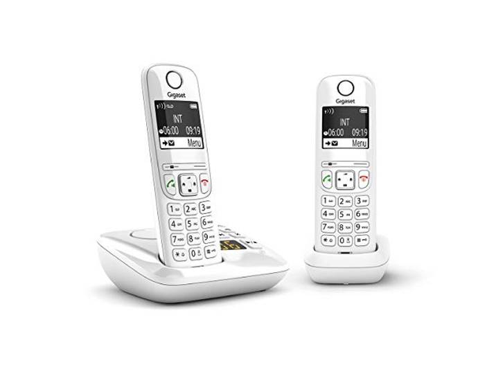 Telefono fisso GIGASET AS690 A Duo White