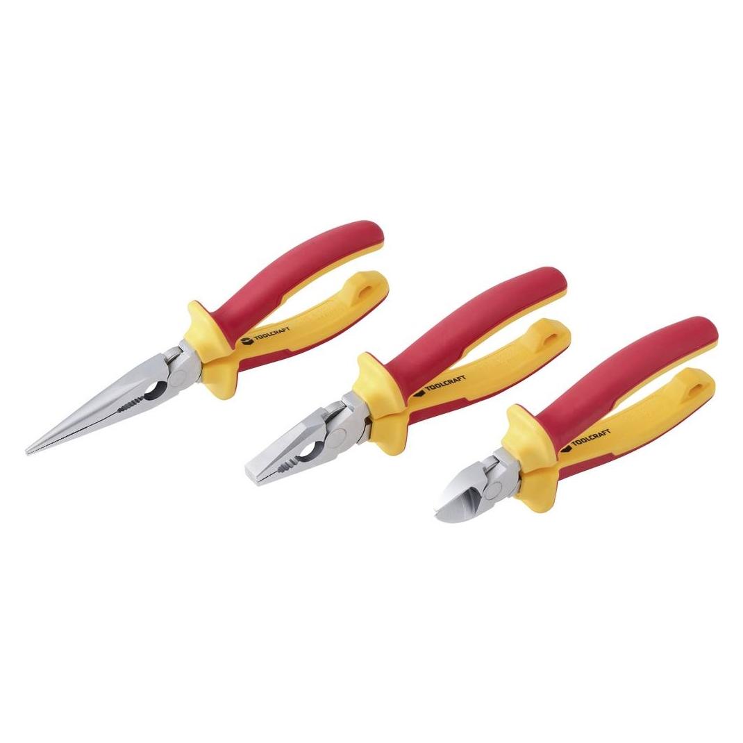 Toolcraft TO-10583190 Elektronik- u. Feinmechanik Zangen-Set (200 mm) (TO-10583190)