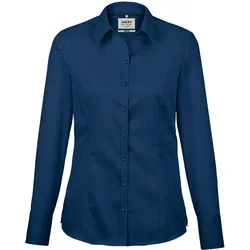 Bluse "BUSINESS" langarm 106 - 3XL - marine