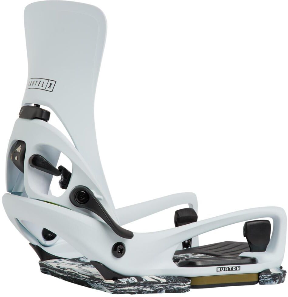 Burton  - Cartel X Step On Est White - M - Fix Snowboard