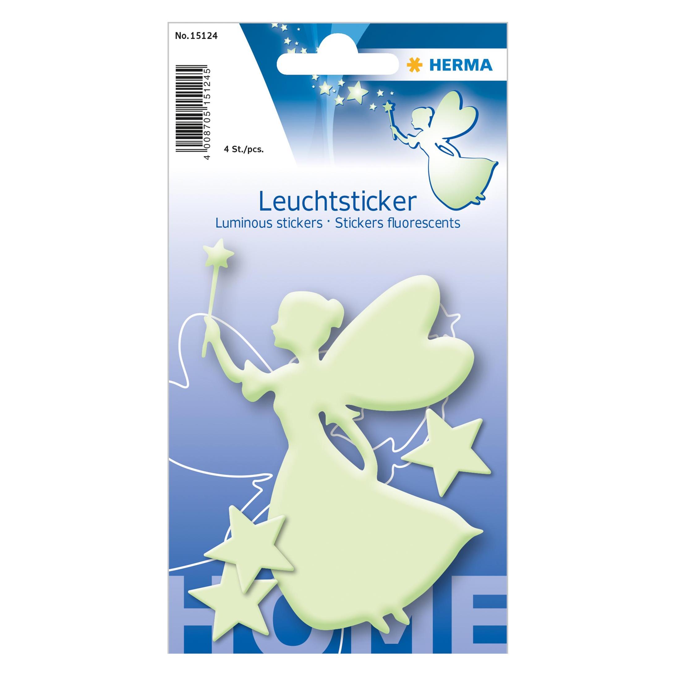 Herma Leuchtsticker (4 Sticker) (15124)