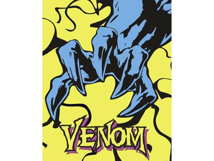Komar Wandbild- Marvel Venom Colourful Claw - Größe 40 x 50 cm - Poster, Kinderzimmer, Dekoration - gerollt ohne Rahmen