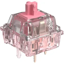 White Shark Venom Rose Mechanical Switches 65 pcs., Maus + Tastatur Zubehör, Rosa