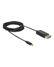 Delock Kabel USB Type-C? Stecker> Displayport Stecker DP-Alt Mode 4K 60 Hz 2 m Digital/Daten Digital/Display/Video 2 m DisplayPort (83710)