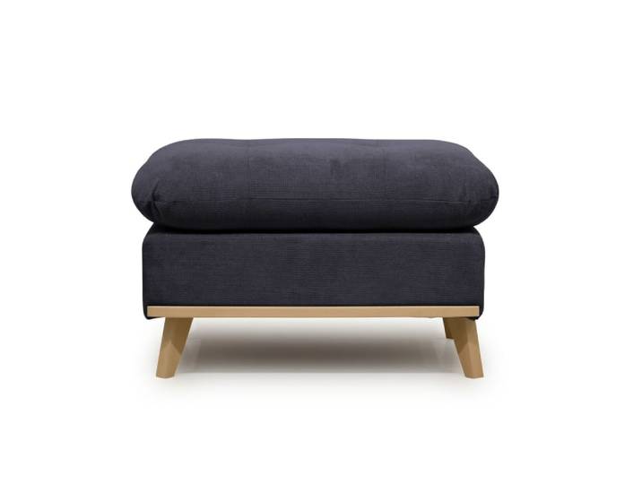 Pouf bleu nuit
