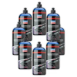 8x Reinigung LIQUI MOLY 1545 Auto-Wasch-Shampoo Lack Autowäsche Glanz Reiniger 1 L