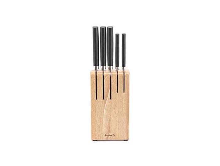 Brabantia Messerblock mit Messer, Schwarz, Einheitsgröße