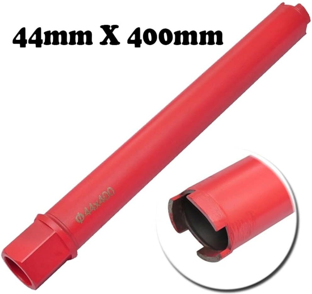 vidaXL Couronne diamant pour carotteuse 44 mm x 400 mm sec et humid