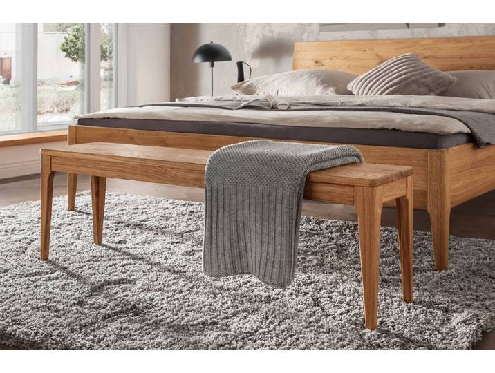 Bank 140cm 'Josy' Wildeiche geölt