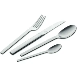 Minimale Besteckset Edelstahl, matt, 30 tlg.