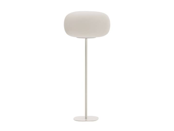 MYYOUR lampadaire PANDORA (Petit pour l'extérieur - Poleasy Illuminable et métal verni blanc)