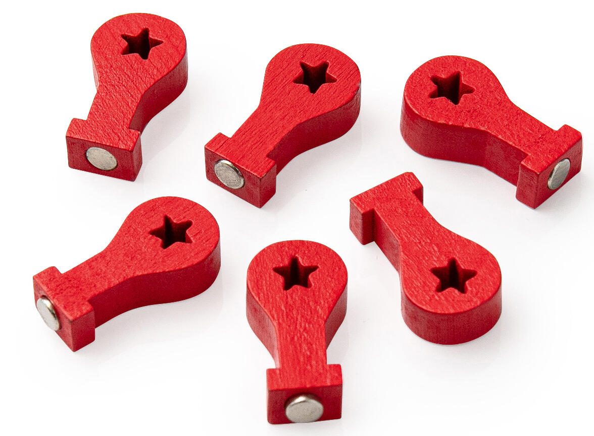 ALLboards Standort Magnet rot MS6_PIN