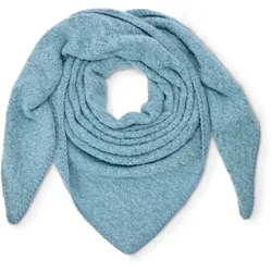 Tchibo - Dreiecksschal in Bouclé-Optik - hellblau