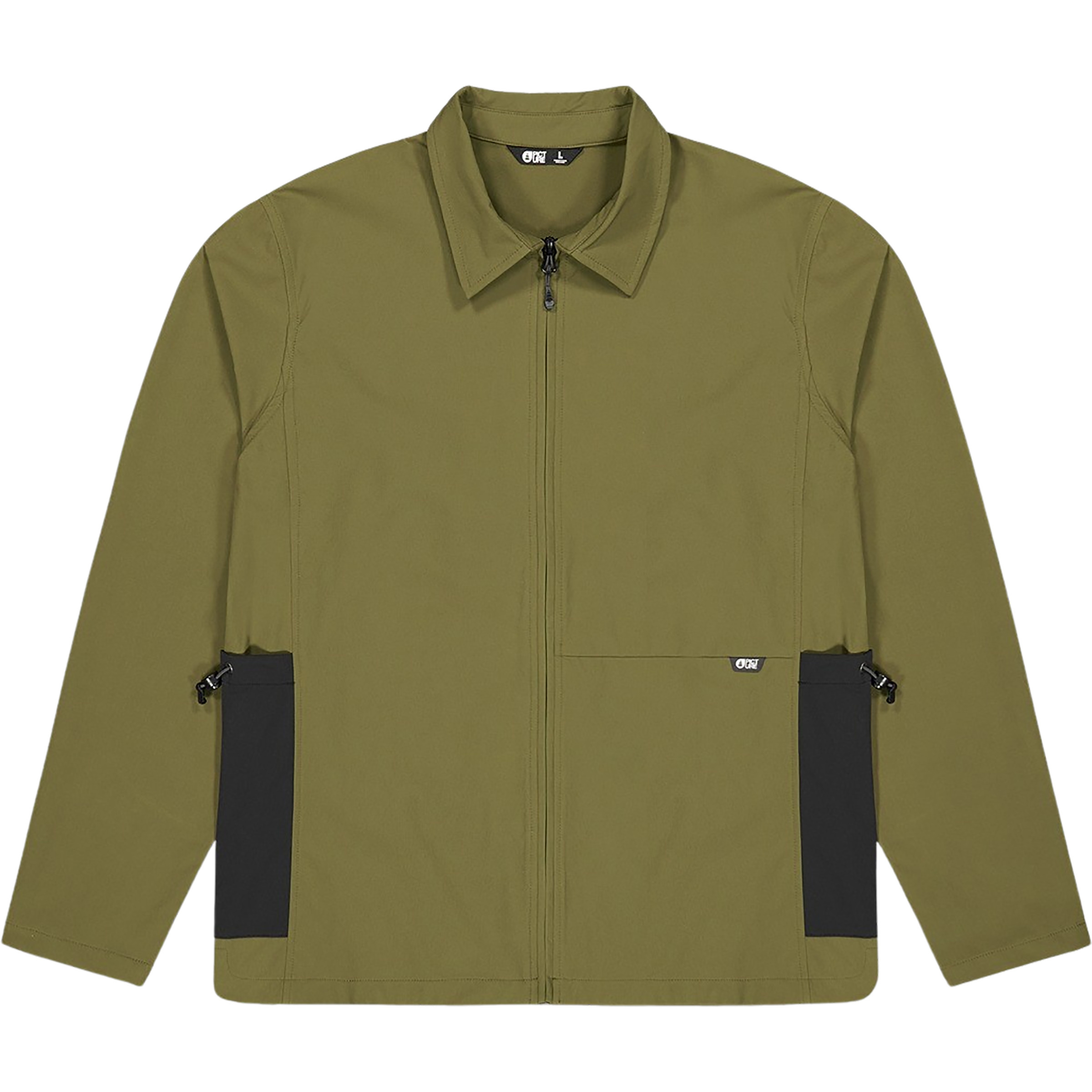 Picture Outif Zip Herren Hemden oliv Größe L Trekking Windabweisend