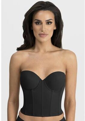 Plus Size Women's Brie Backless Strapless Bra Intimate Apparel by Dominique in Black (Size 38 B)