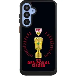 Nivocase Hülle für Samsung Galaxy A55 5G Handyhülle NIVOcore Case Schwarz Offizielles Lizenzprodukt Pokal (Samsung Galaxy A55), Smartphone Hülle, Schwarz