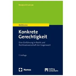 Mahlmann:Konkrete Gerechtigkeit, Fachbücher von Matthias Mahlmann