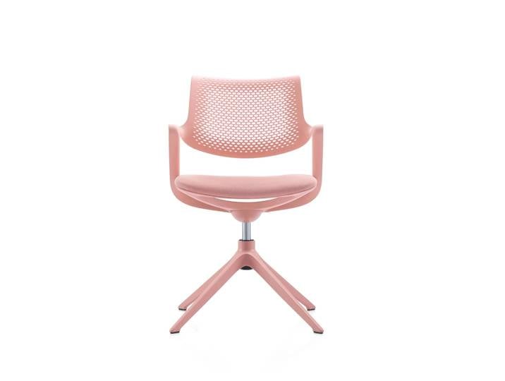 FLEX CHAIR V - Besucherstuhl Konferenzstuhl Rosa