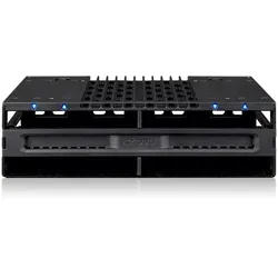 Icy Dock MB024SP-B Speicherlaufwerksgehäuse HDD / SSD-Gehäuse Schwarz 2.5"