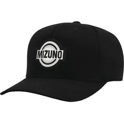 Mizuno Cap Patch Snapback, schwarz