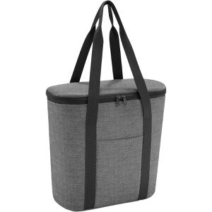 Reisenthel Kühltasche Thermoshopper twist silver, faltbar, wasserabweisend, mit Schultergurt,15 Liter