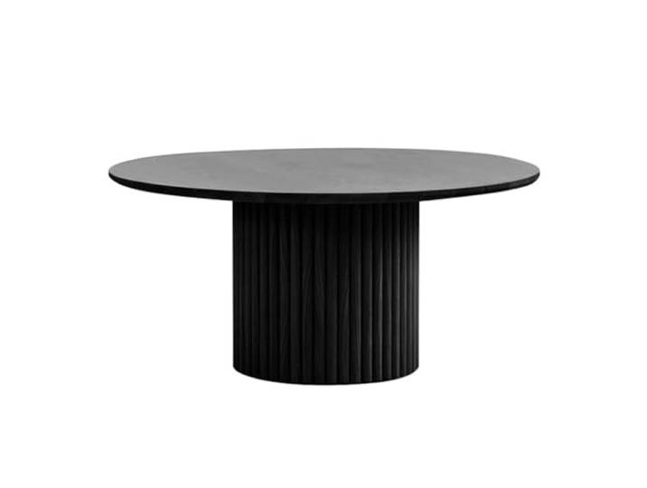 ksjdieunf Couchtisch Couchtisch, hochwertiger im Holzstil, minimalistischer runder Kleiner for kleine Wohnungswohnzimmer Tische for Wohnzimmer(B)