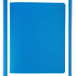 Exacompta 88210E 10x Sichtmappe PP 20 Hüllen - 18x23 cm für Unterlagen im DIN A5-Format - Farben sortiert