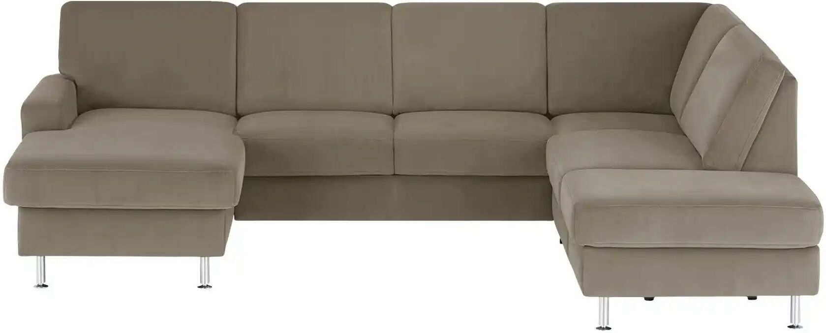 meinSofa Wohnlandschaft Mit verschiedenen Funktionen verfügbar Jana ¦ braun ¦