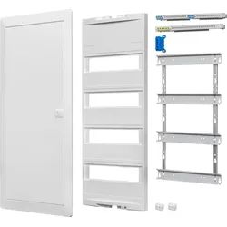 ABN AE48R AMIGO Einbauset, 4-reihig, HW/UP Blendrahmen,Volltür und Innenausbau