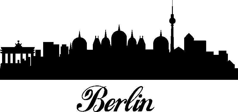 Ambiance-sticker Sticker Ville de Berlin