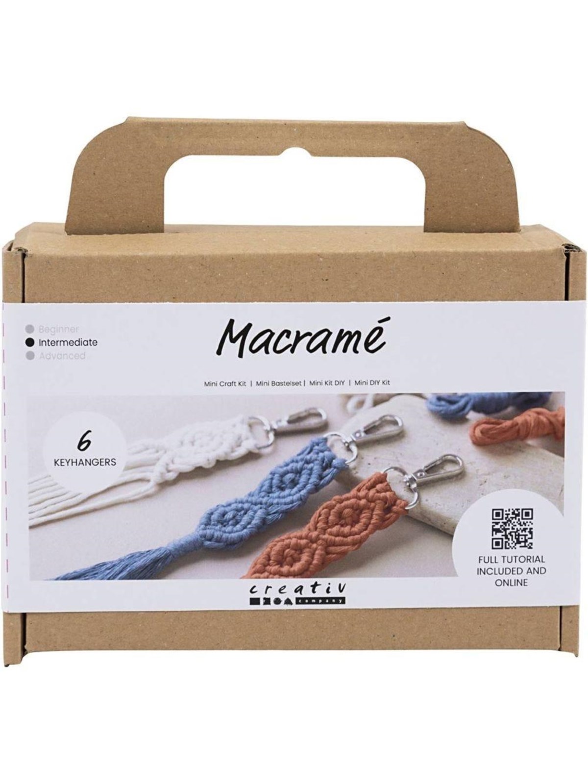 Creativ Company - Mini Hobbyset Macrame Keychains