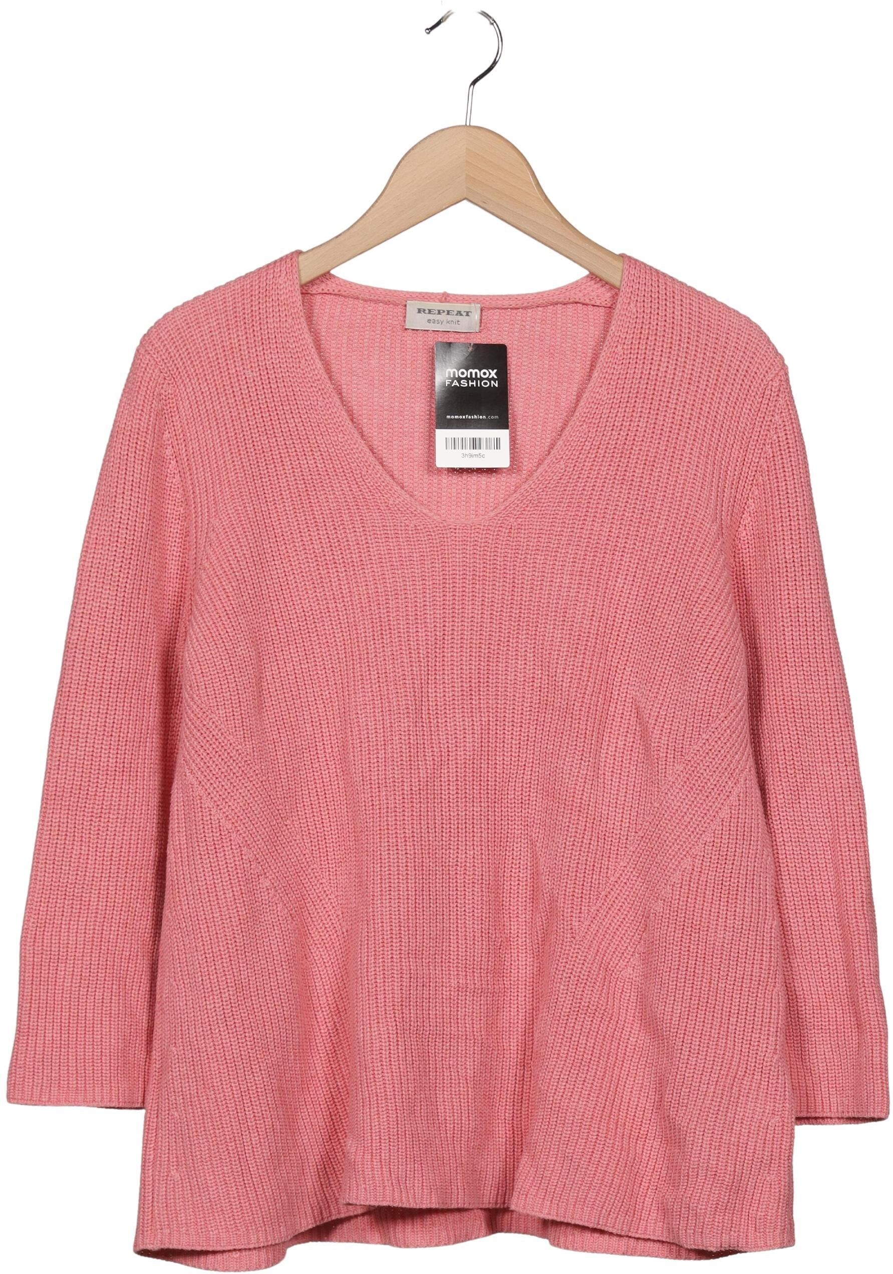 Repeat Damen Pullover, Pink, Gr. EU 40, Baumwolle - Second Hand