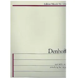 Aus tiefer Not für Orgel, Fachbücher von Michael Denhoff