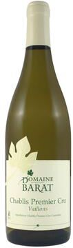 """Domaine Barat""" """Domaine Barat Chablis Vaillons Premier Cru 2024 White Wine - France"""