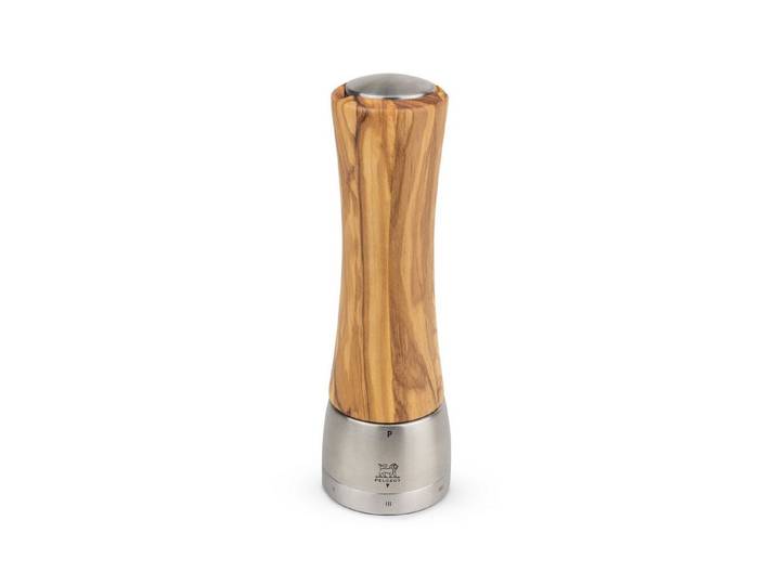 PEUGEOT Pfeffermühle DAMAN 21cm Olivenholz uSelect Mahlgrad Stahlmahlw Manuell